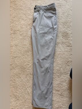 Vuori Light Gray Meta Pants 34x30 Athletic Slim